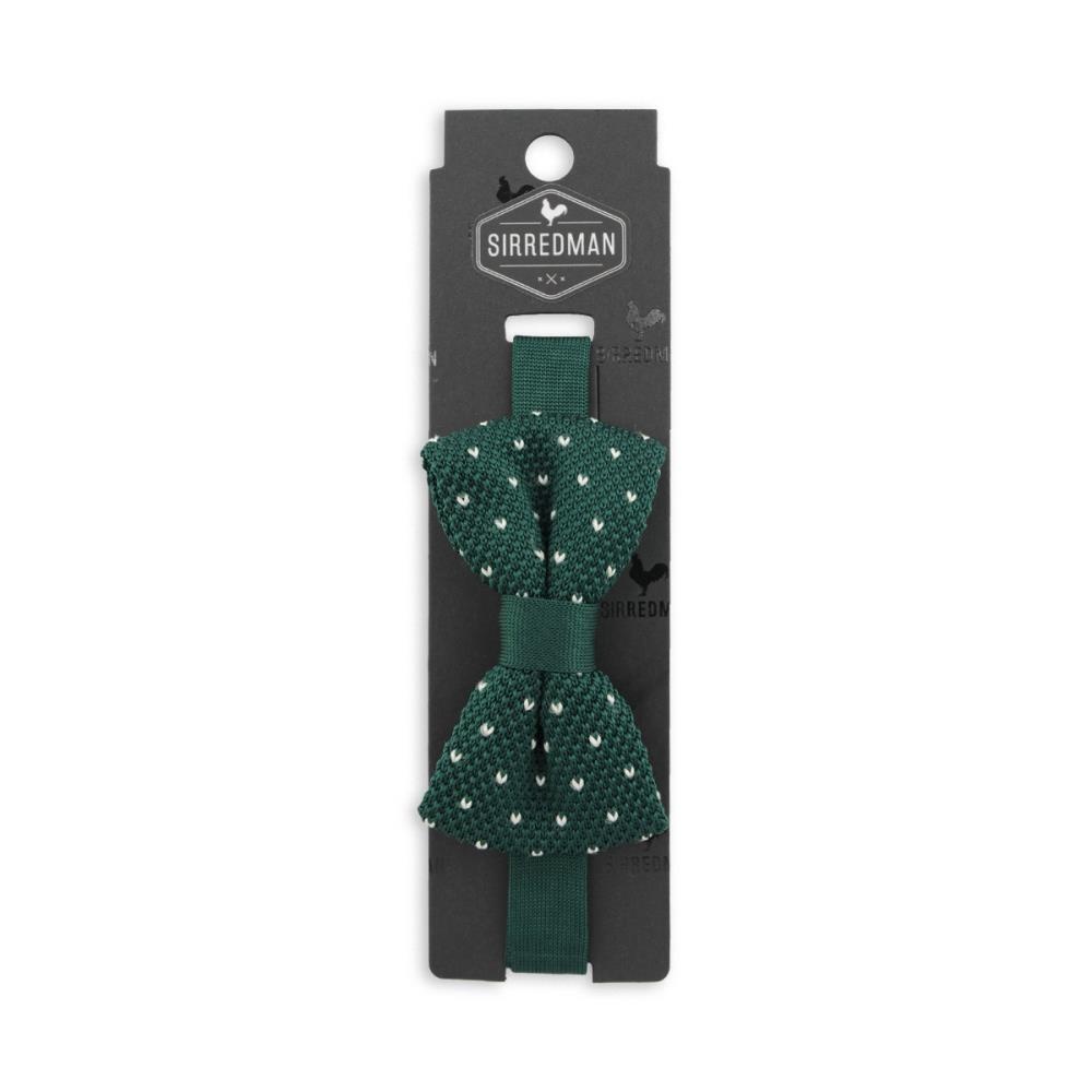 bow tie knitted Flying V green - 2