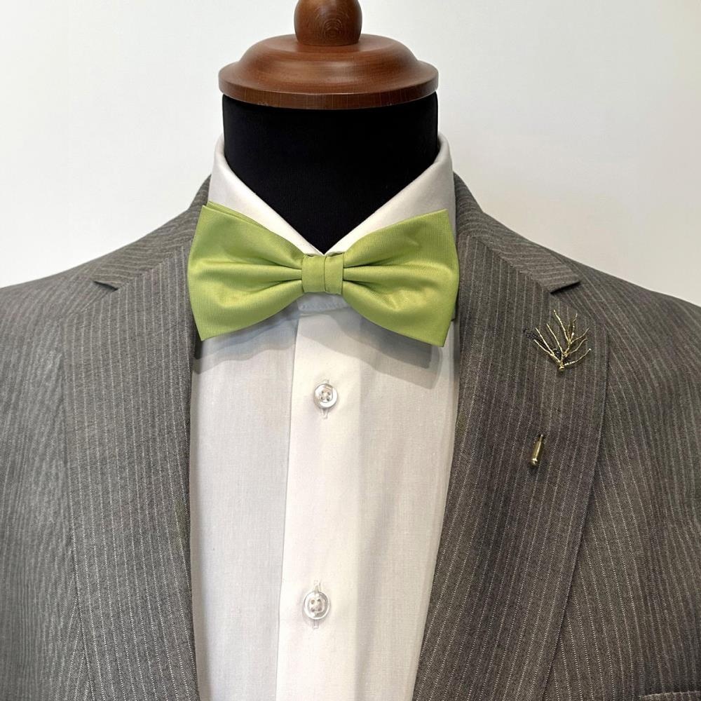 Bow tie lime green - 2