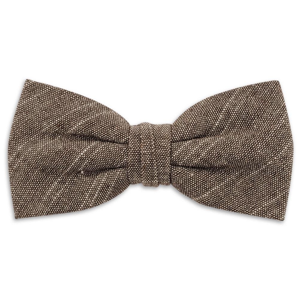 bow tie Linen Love Brown - 1