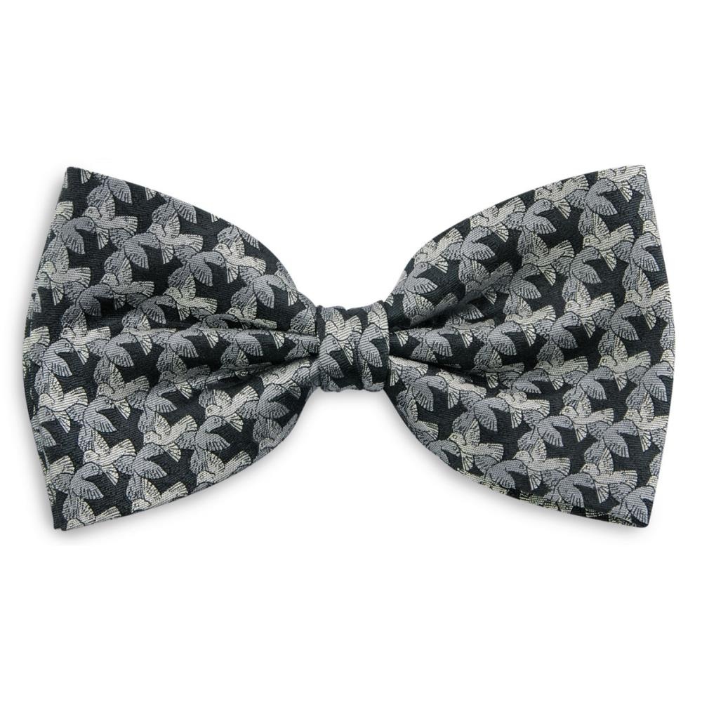 bow tie Love Birds grey - 1