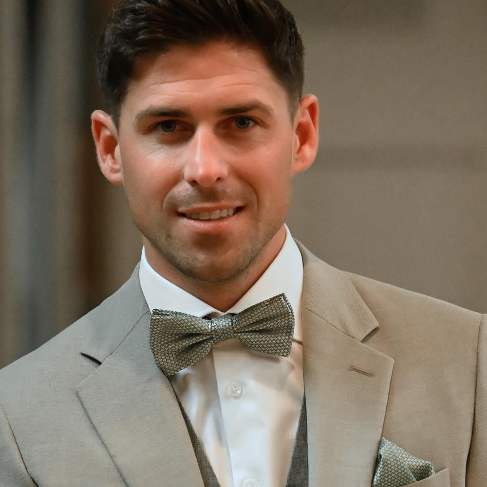 bow tie Majestic Mist Pistachio Green - 1