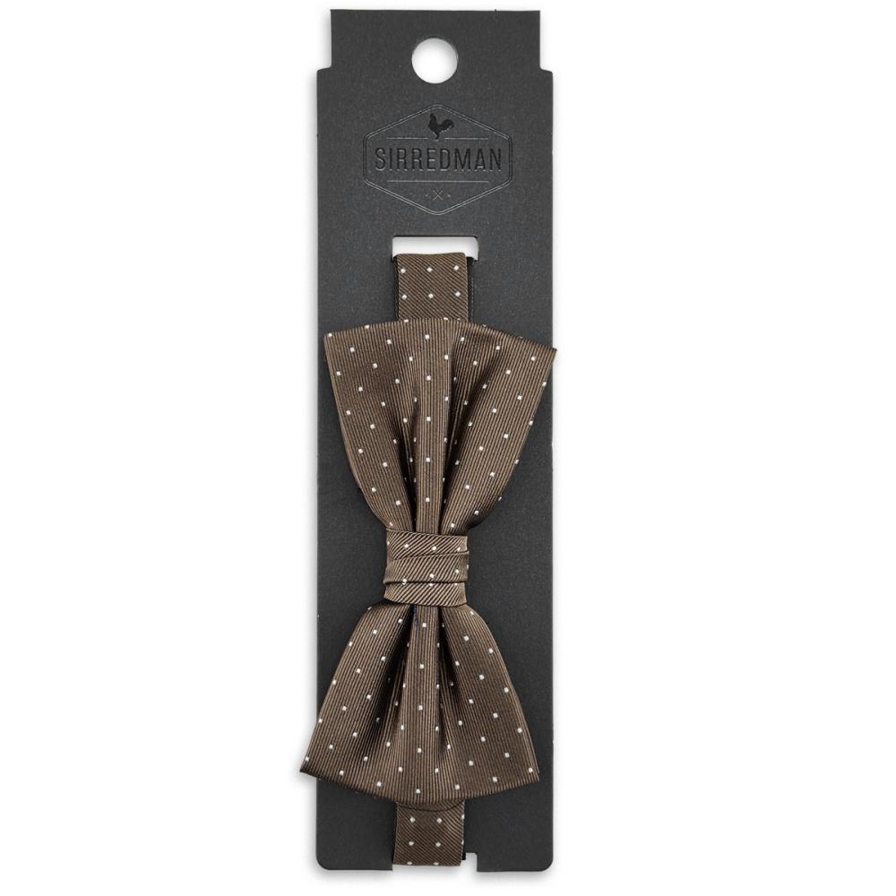 bow tie Mayfair Dots Brown - 2