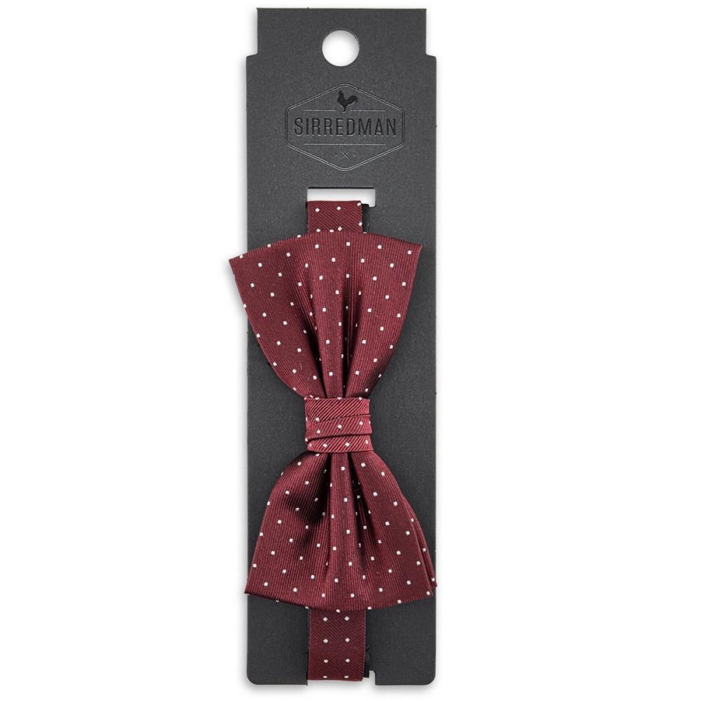 bow tie Mayfair Dots Burgundy - 2