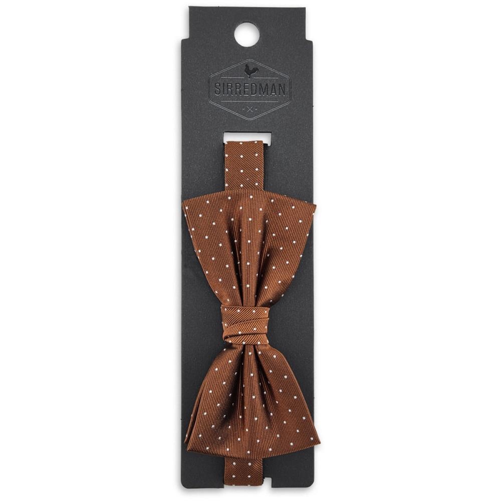 bow tie Mayfair Dots Rust - 2