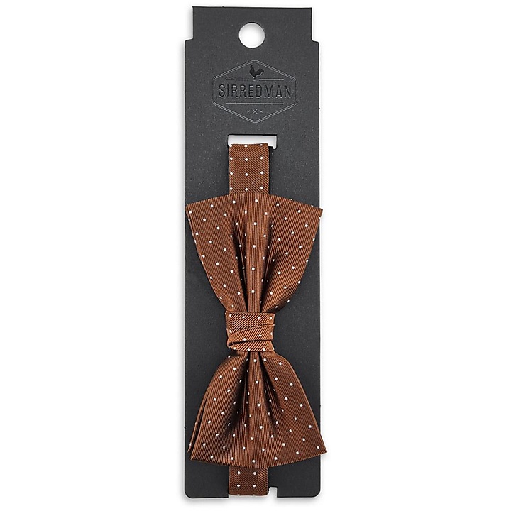 bow tie Mayfair Dots Rust