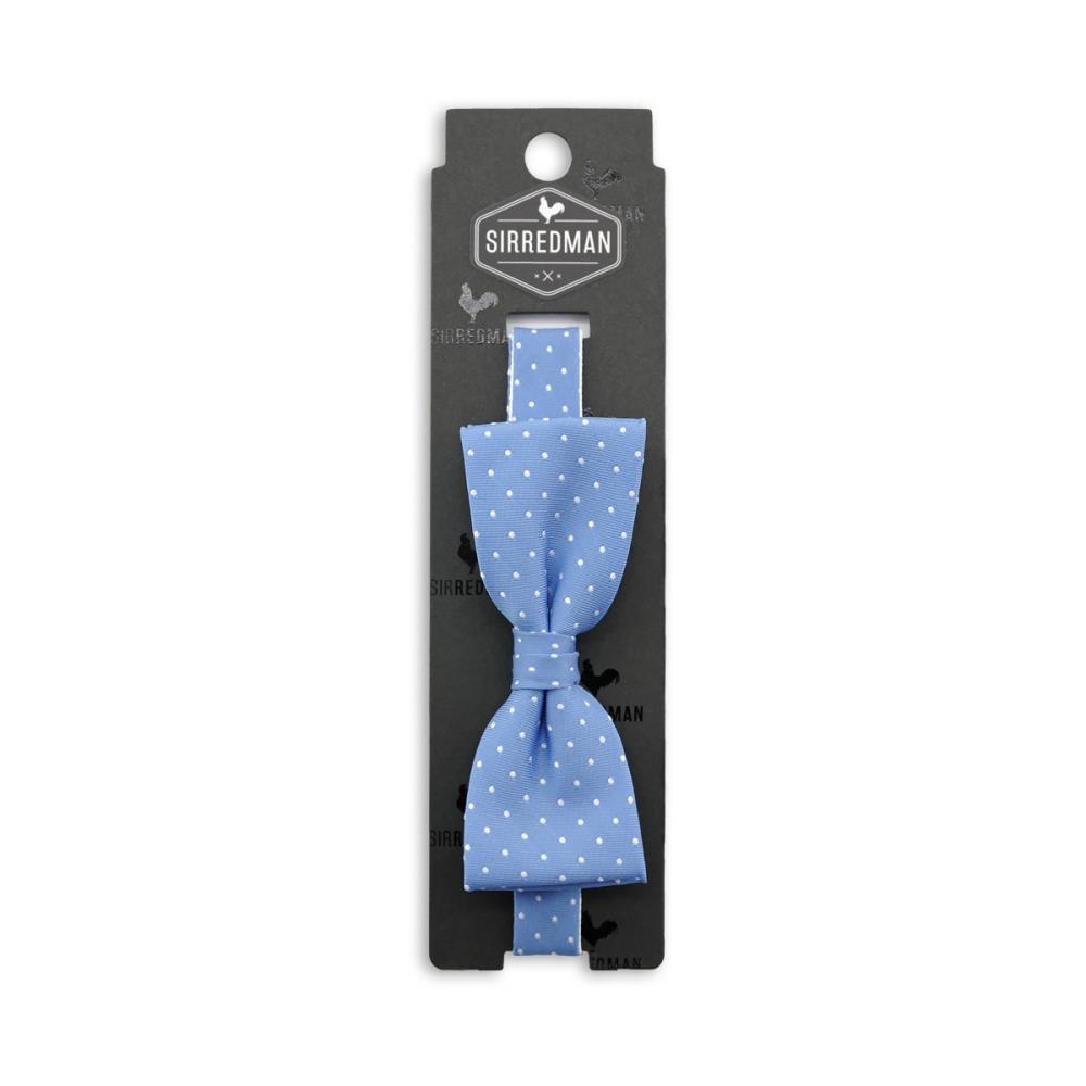 bow tie Micro Dots - light blue - 2