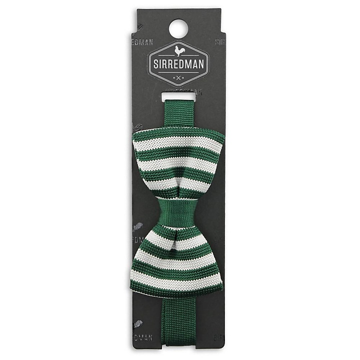 bow tie My Striped Hero green