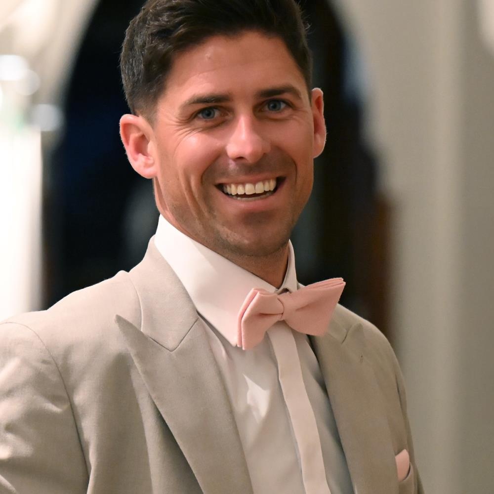 bow tie Pastel Promise Pink - 1