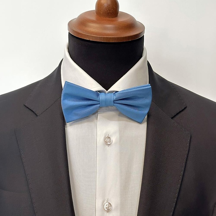 Bow tie process blue
