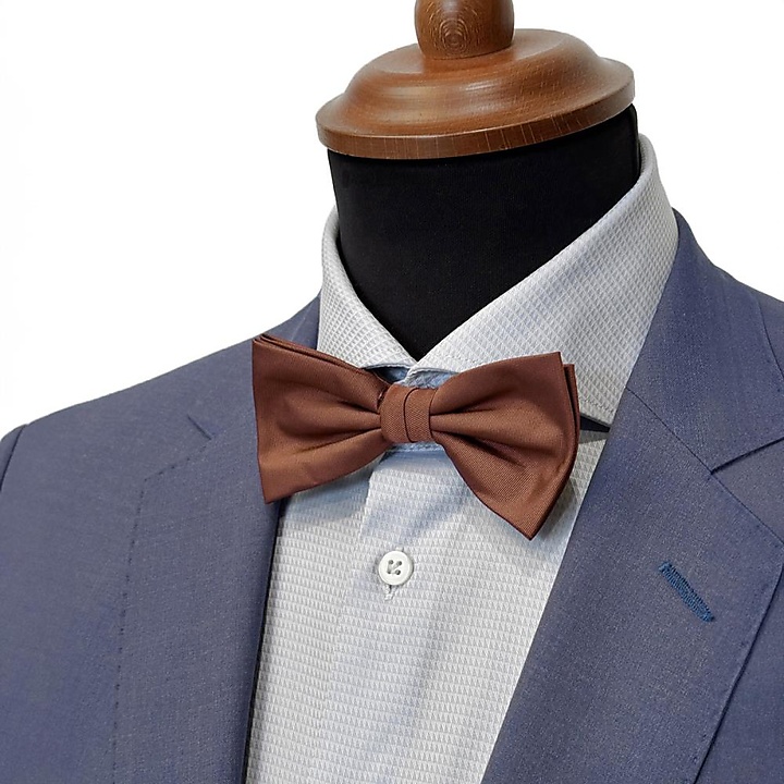 Bow tie rust brown
