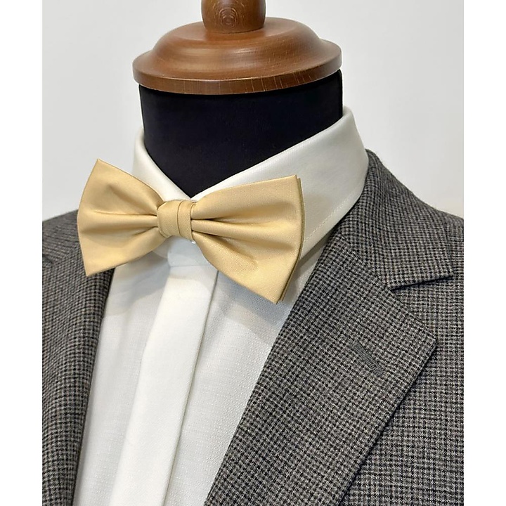 Bow tie soft yellow