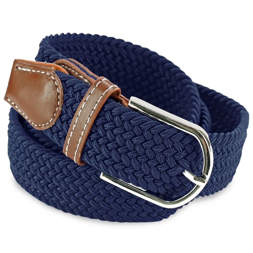 Braided belt blue - 1