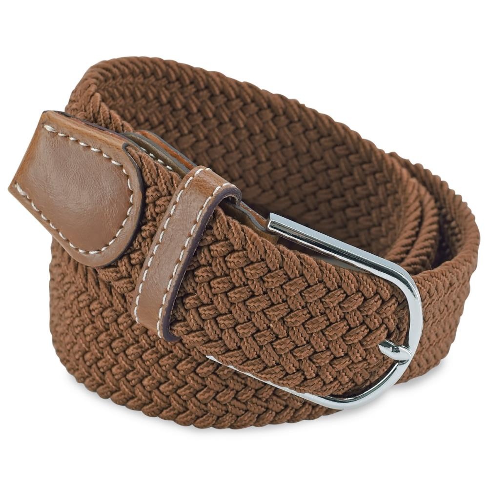 Braided belt brown - 1