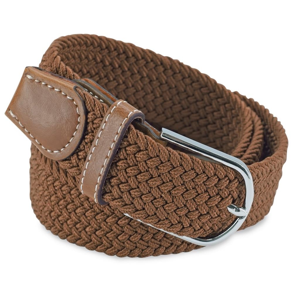 Braided belt brown - 1