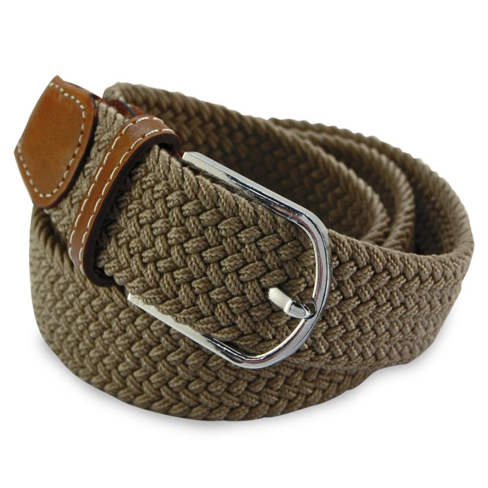 Braided belt khaki - 1