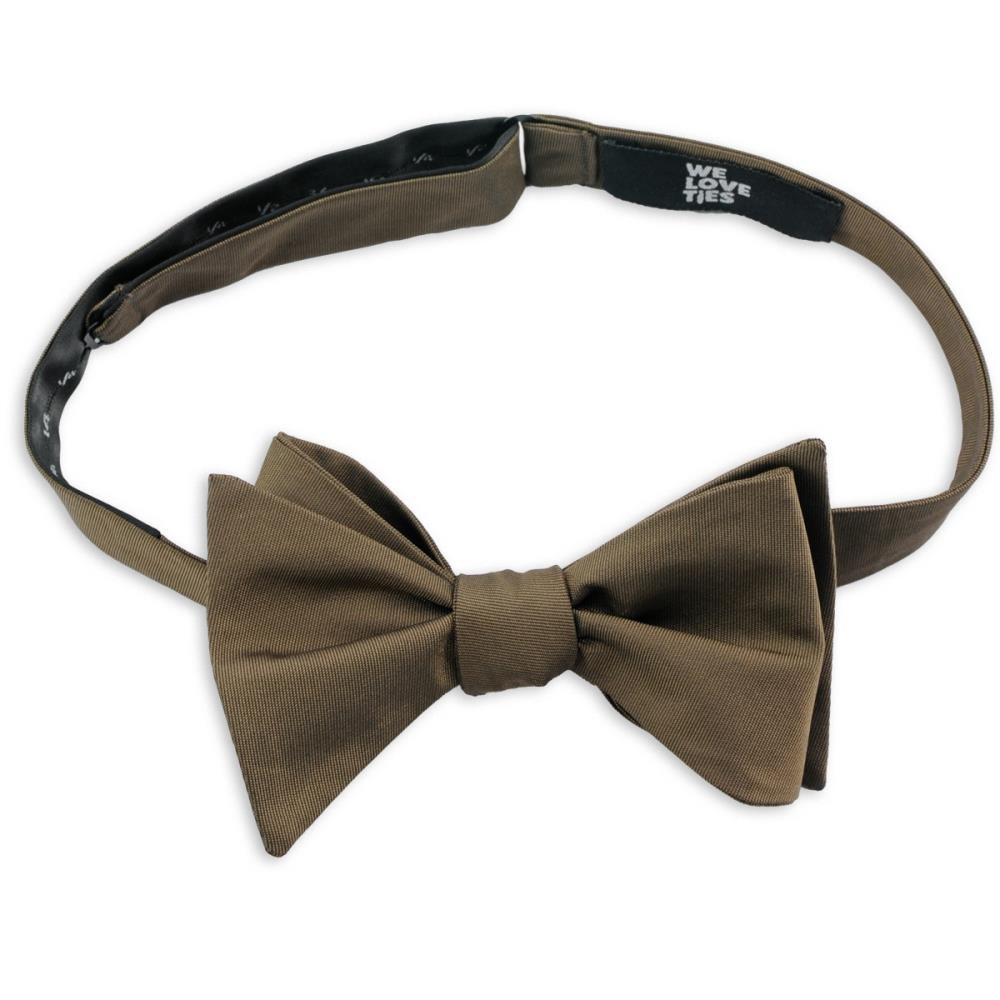 Butterfly polyester chocolate brown - 1