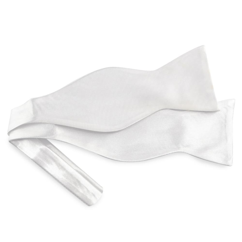 Butterfly polyester satin white - 2