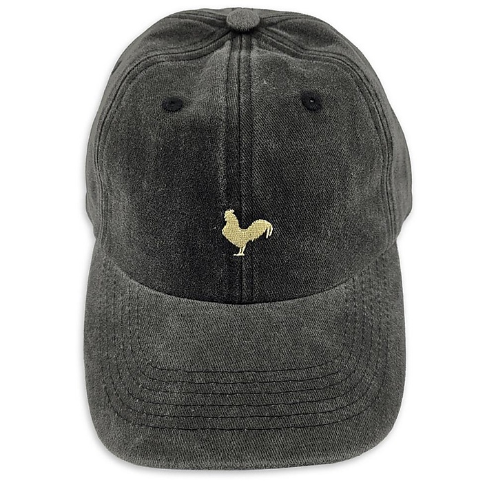 Cap Vintage Washed black