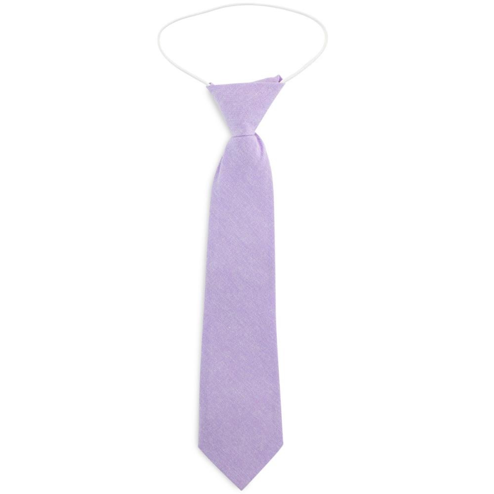 Children necktie cotton lilac - 1