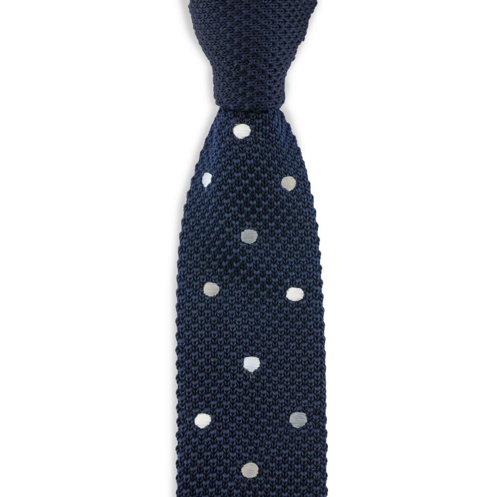 Children necktie knitted fun dots - 1