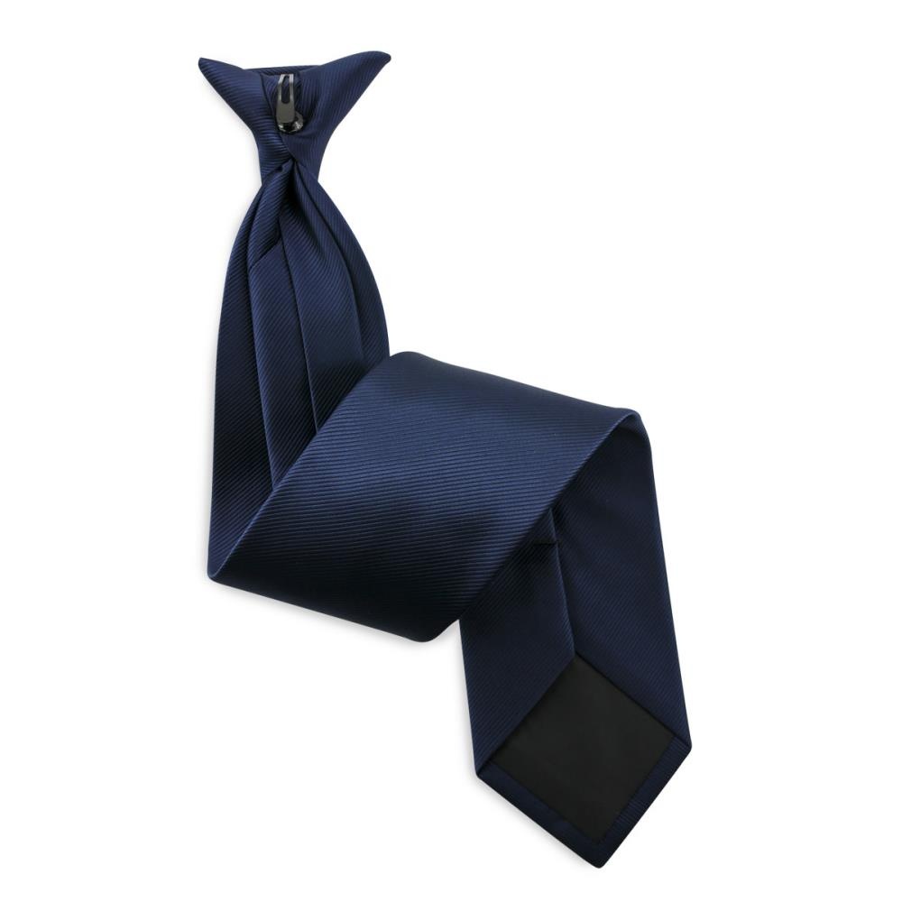 Clip-on tie navy repp - 1