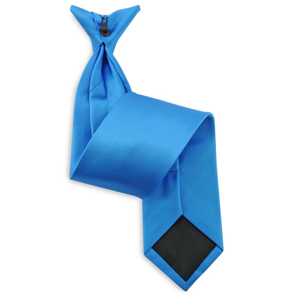 Clip-on tie process blue repp - 1