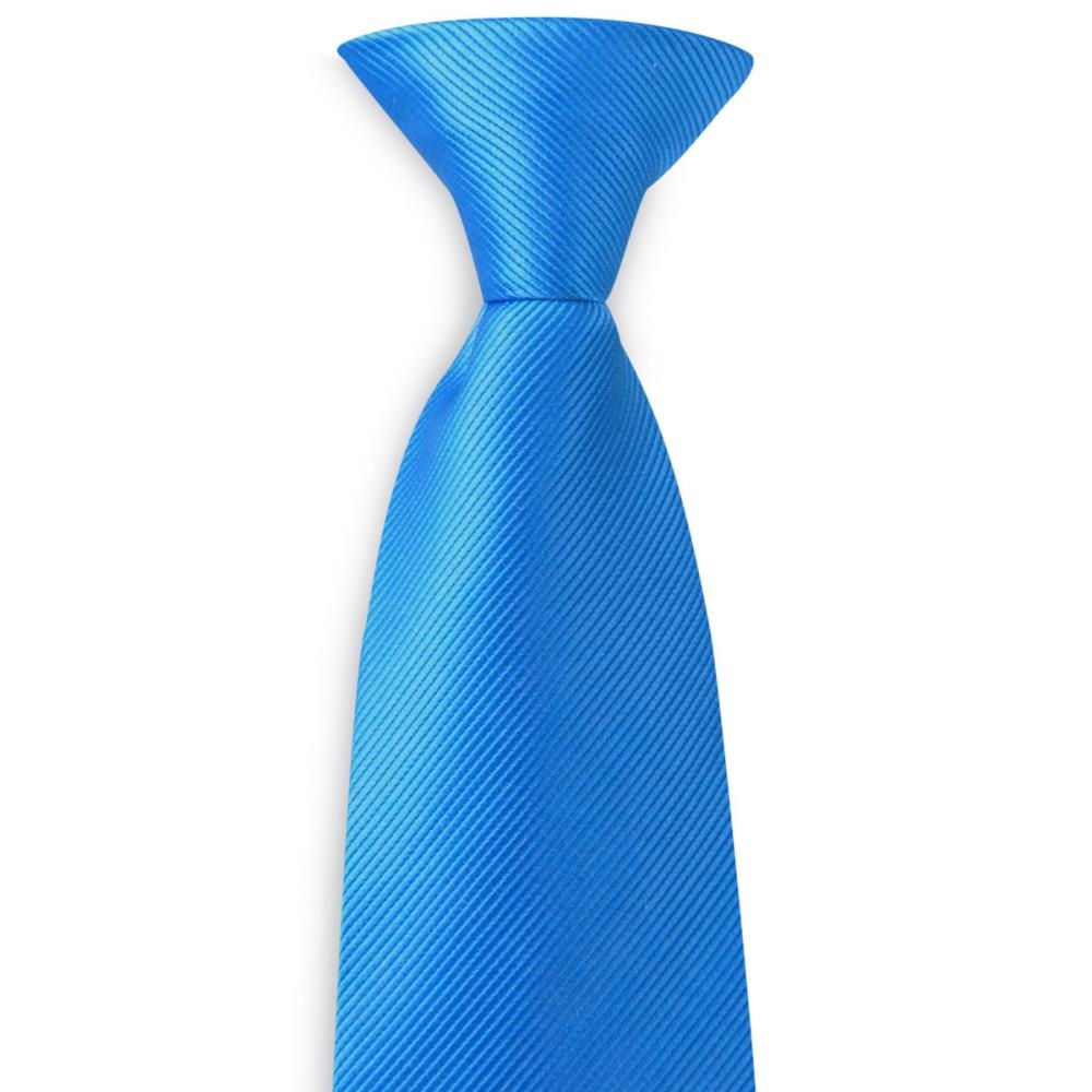 Clip-on tie process blue repp - 2