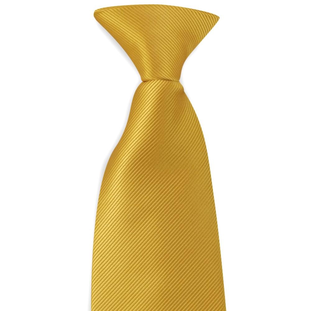 Clip-on tie yellow repp - 2