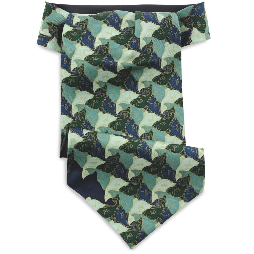 cravat Fish green - 1