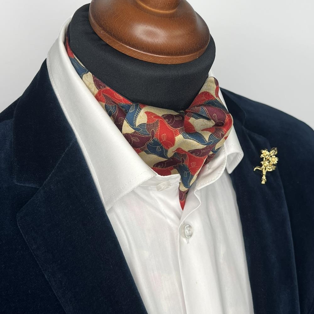 cravat Fish red - 2