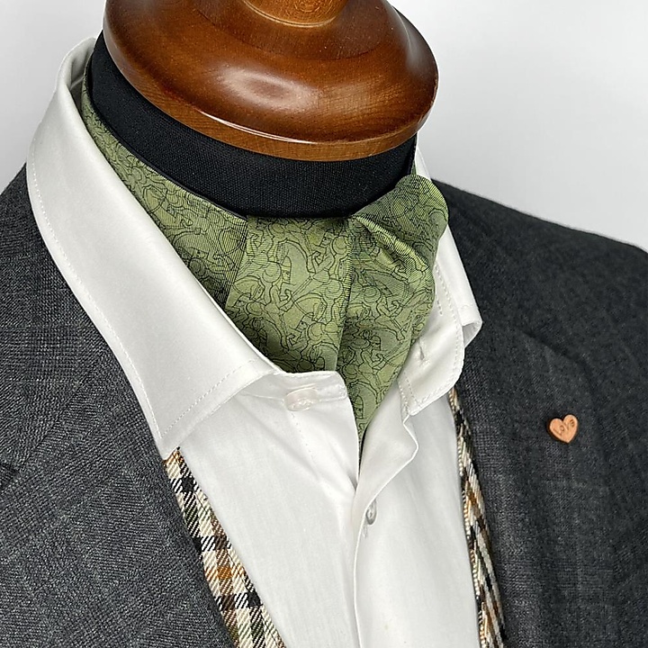 cravat Horseman green