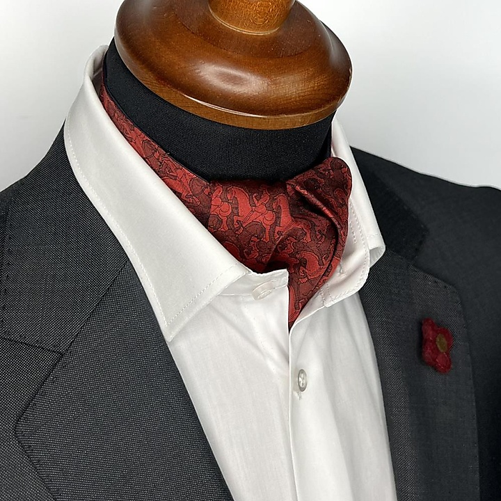 cravat Horseman red