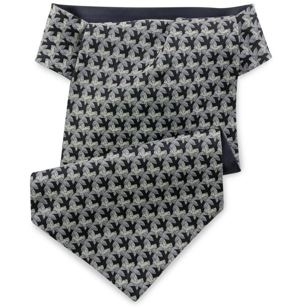 cravat Love Birds grey - 1