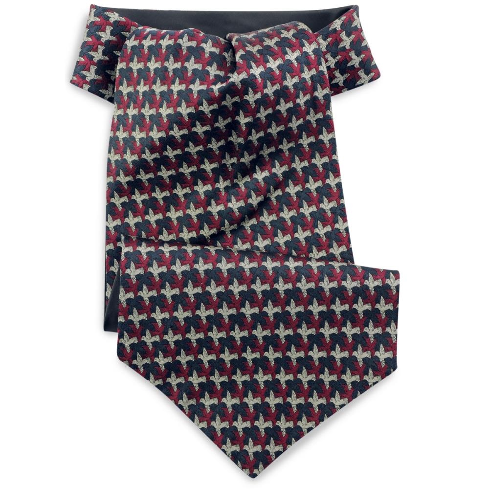 cravat Love Birds red - 1