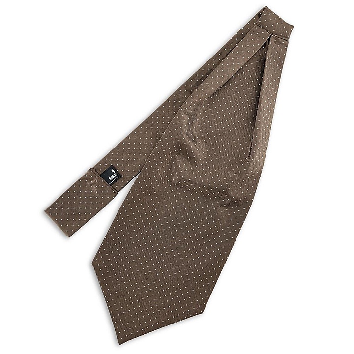 cravat Mayfair Dots Brown