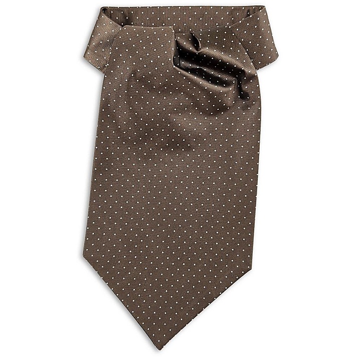 cravat Mayfair Dots Brown