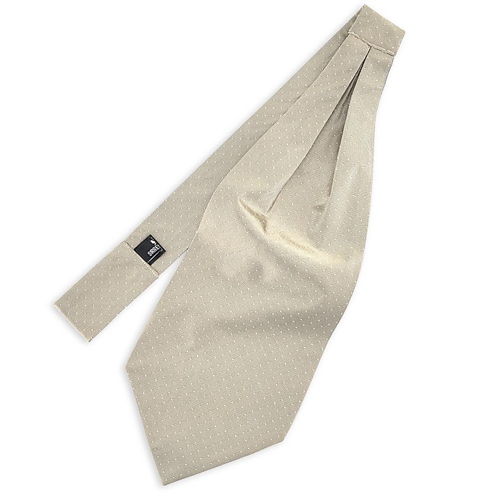 cravat Mayfair Dots Champagne - 1
