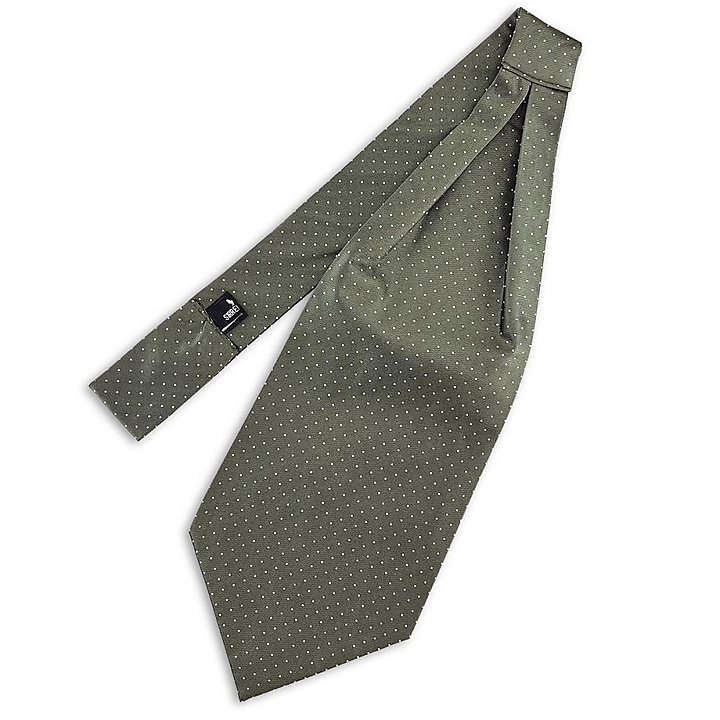 cravat Mayfair Dots Green