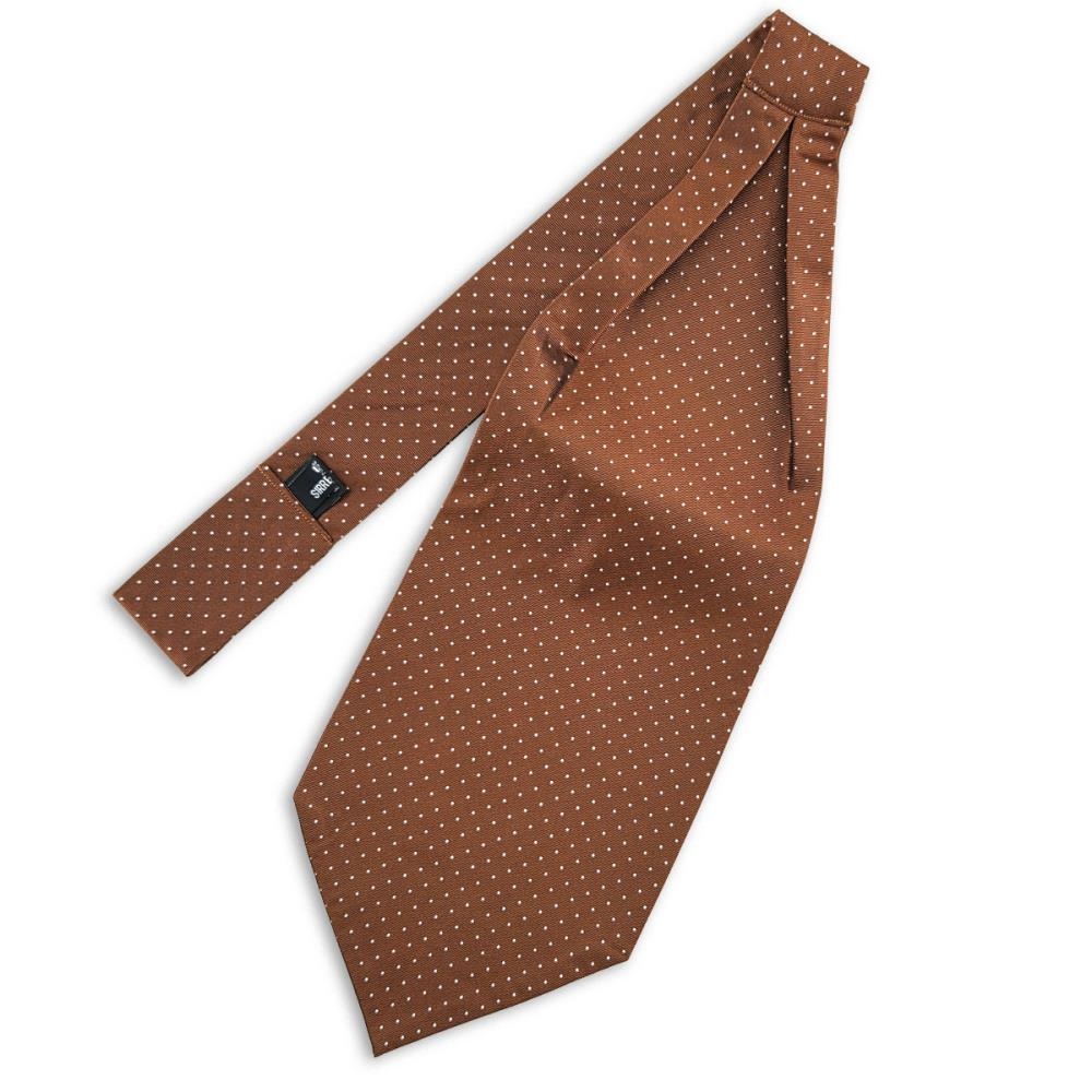 cravat Mayfair Dots Rust - 2