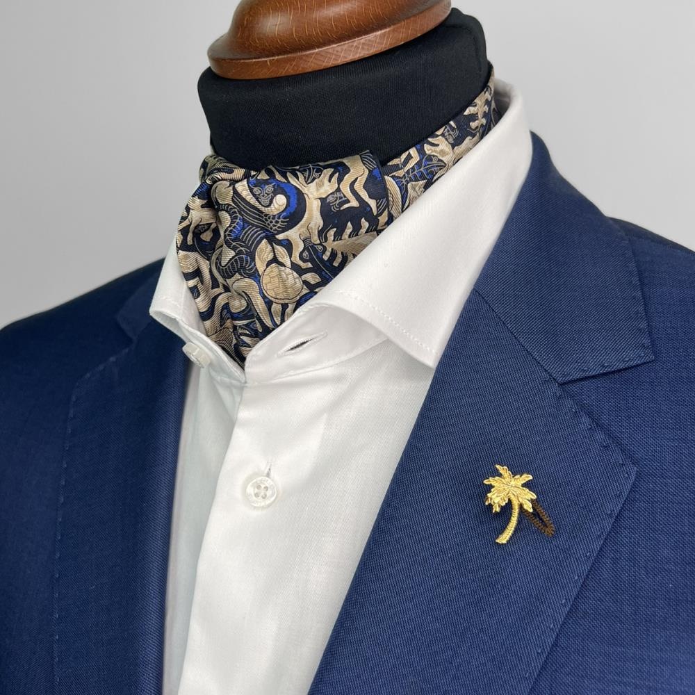 cravat Mosaic beige - 2