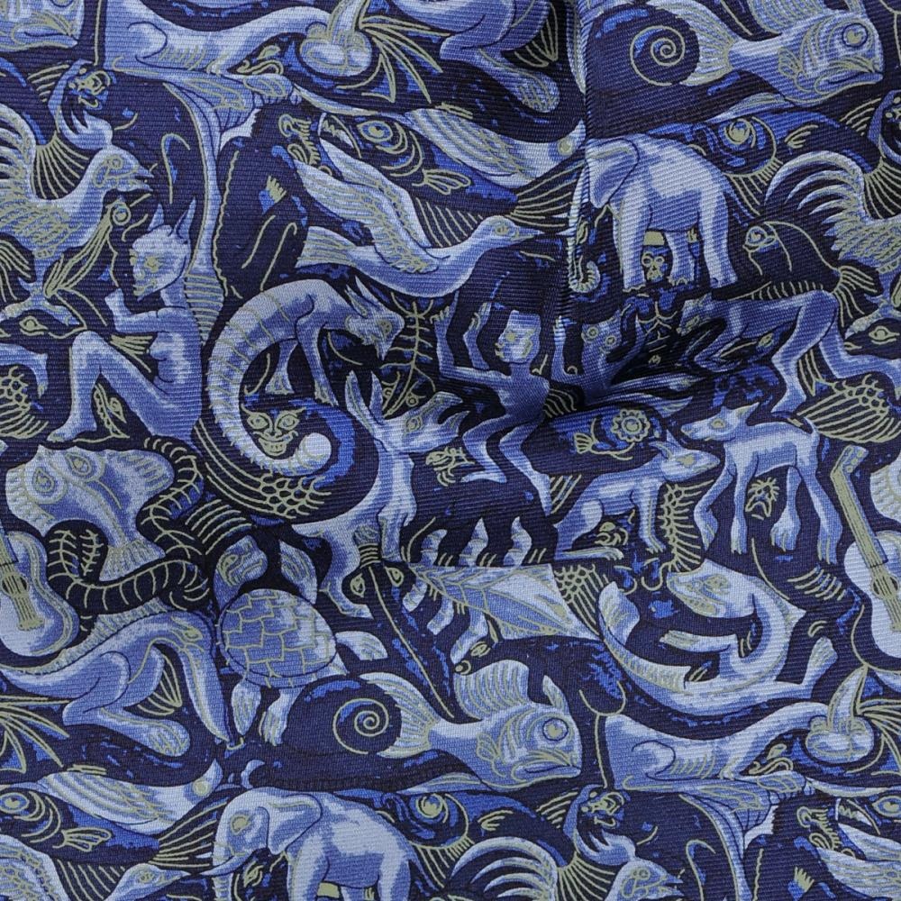 cravat Mosaic blue - 3