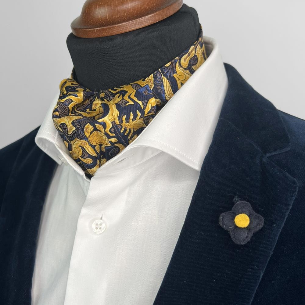 cravat Mosaic yellow - 2