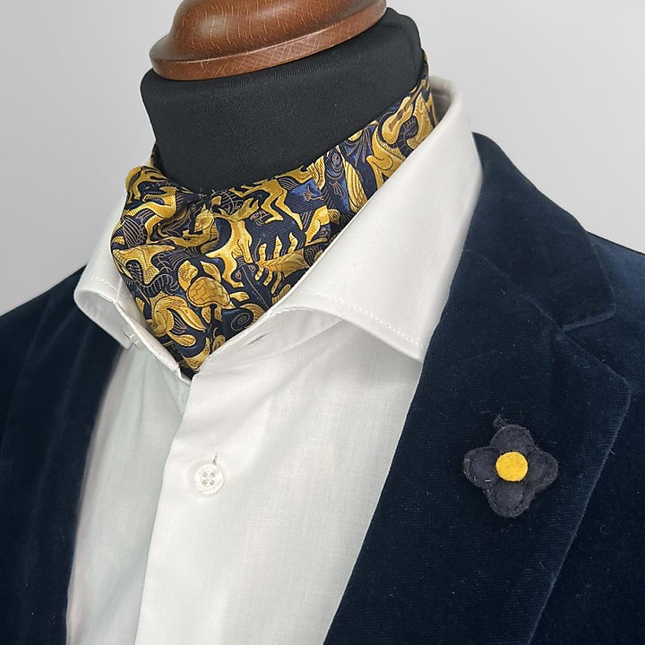 cravat Mosaic yellow