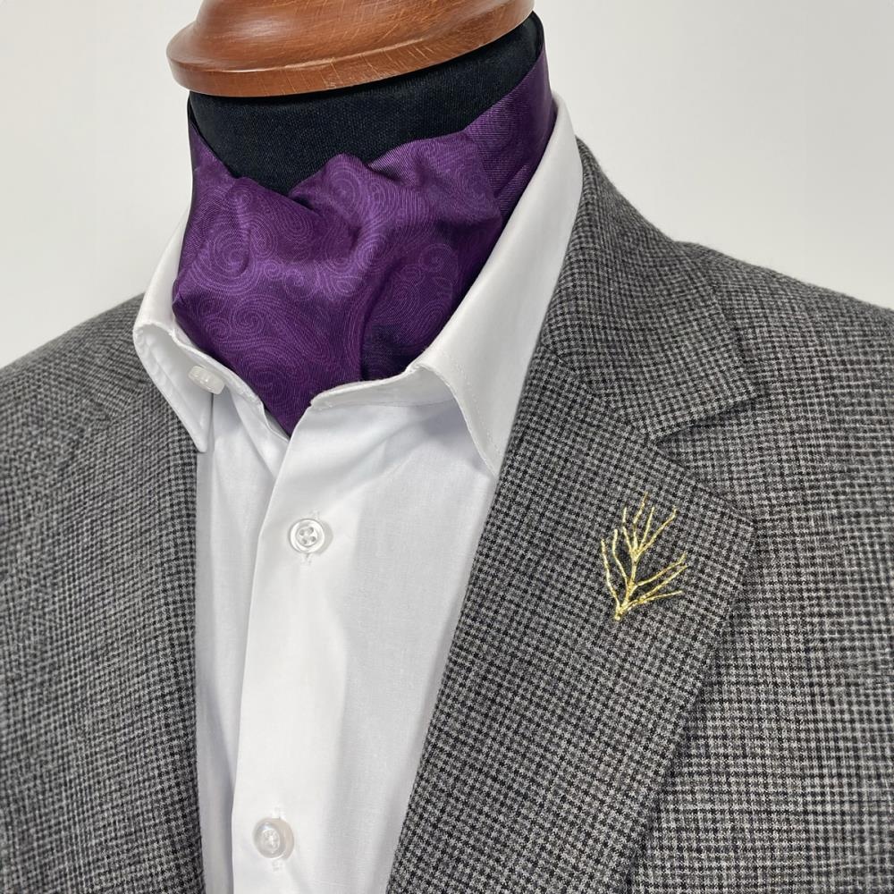Cravat Paisley Nuance purple - 2