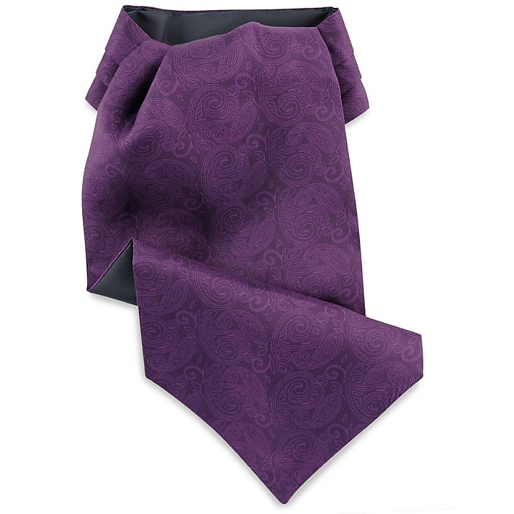 Cravat Paisley Nuance purple