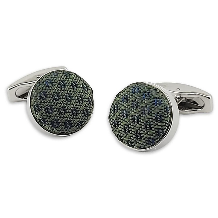 cuff links Majestic Mist Dark Green