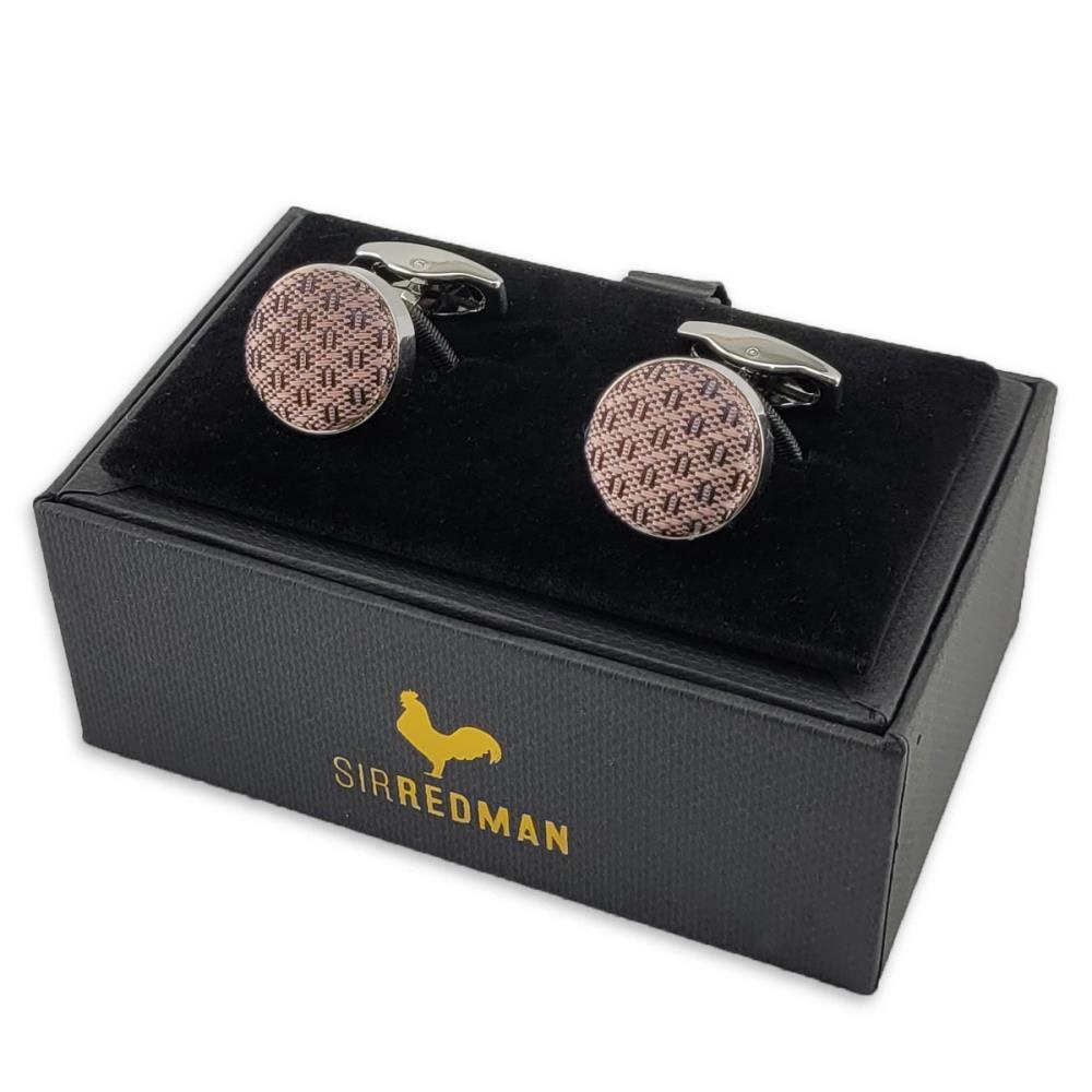 cuff links Majestic Mist Dusty Pink - 2