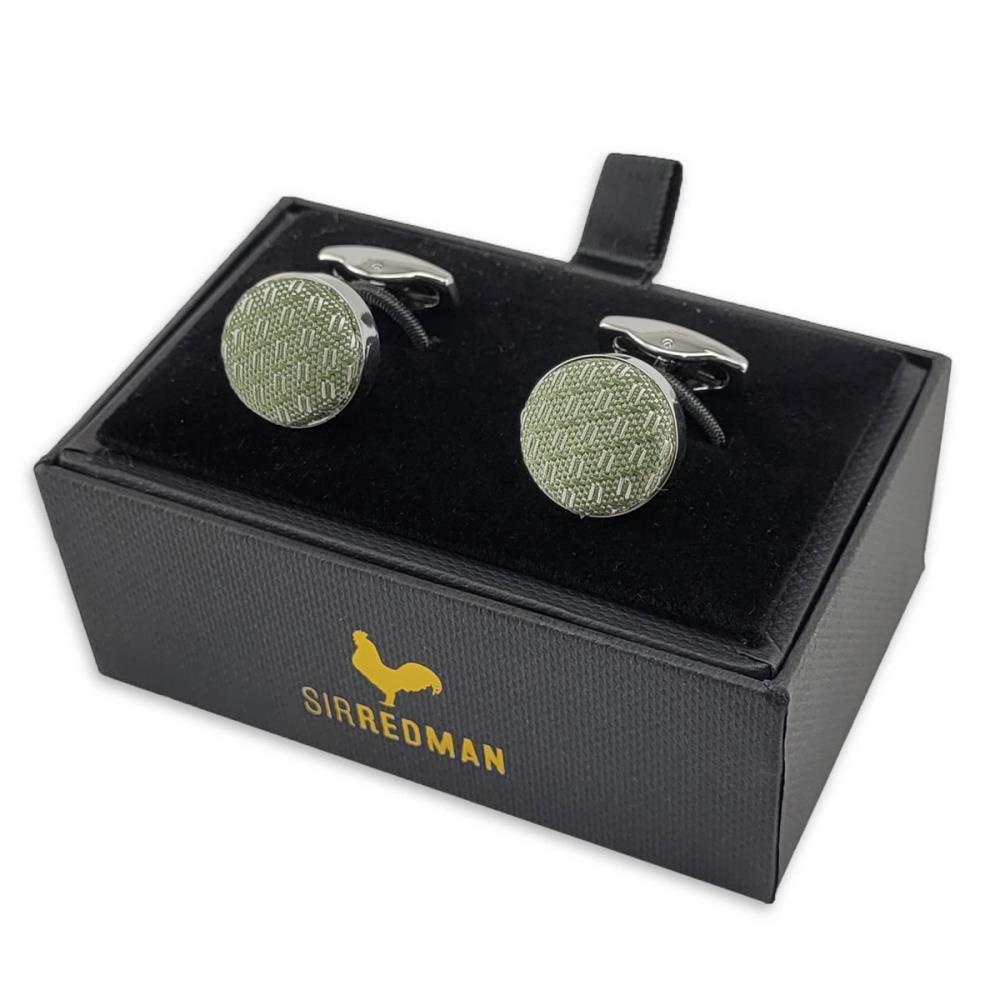 cuff links Majestic Mist Pistachio Green - 3