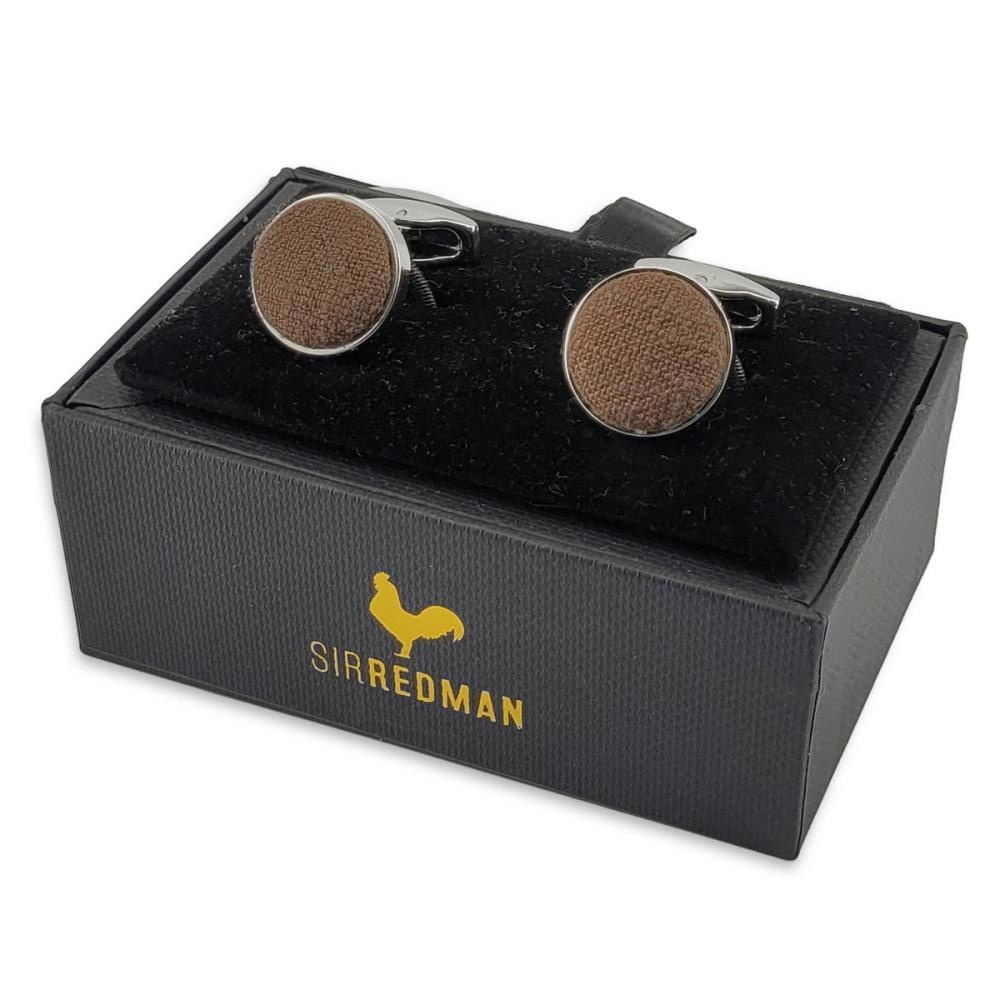 cuff links Pastel Promise Brown - 2