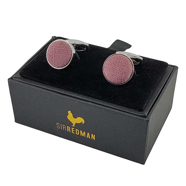 cuff links Pastel Promise Mauve